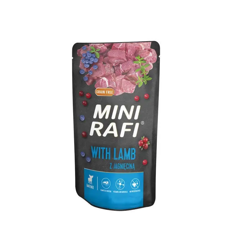Zlevněný DOLINA NOTECI Mini Rafi s jehněčím 150g