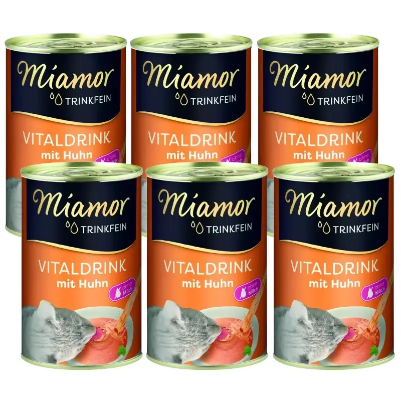 Nejlepší Cena Miamor VitalDrink s kuřecím masem 6x135ml