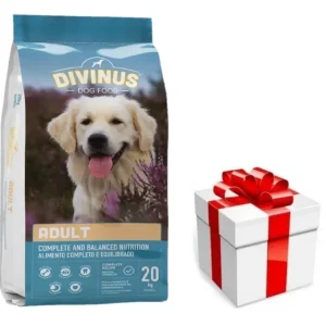 Divinus Adult pro dospělé psy 20 kg + překvapení pro vašeho psa ZDARMA Přímo Od Výrobce