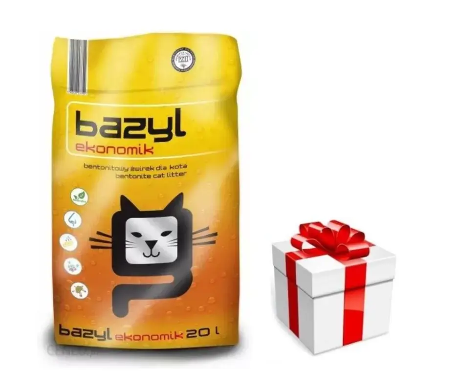 Bazyl Ekonomik 20l + překvapení pro kočku ZDARMA Akční Nabídka