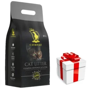 Cat Royale Activated Carbon bentonitová drť 10L + překvapení pro kočku ZDARMA Koupit Online