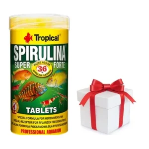 TROPICAL Super Spirulina Forte Tablets 2kg 4500ks. + vzorek krmiva pro ryby ZDARMA Cenový Hit