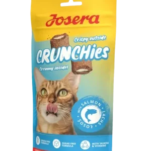 Finální Výprodej JOSERA Crunchies - s lososem (pamlsek pro kočky) 60g