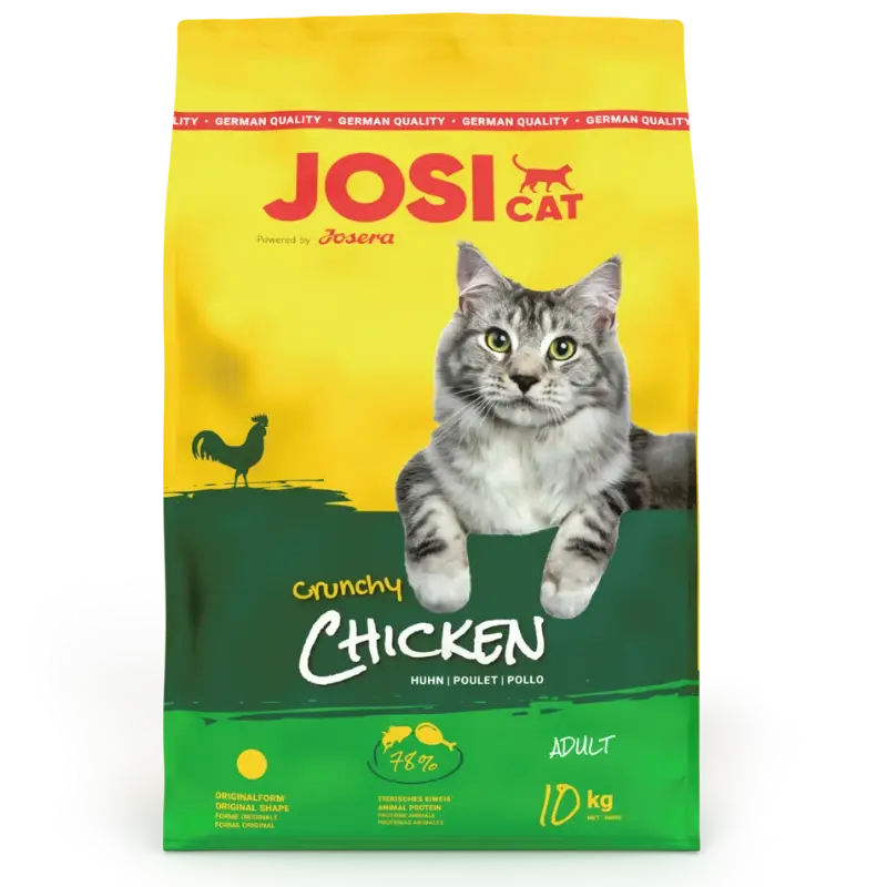 Cenová Bomba JOSERA JosiCat Crunchy Chicken 10 kg