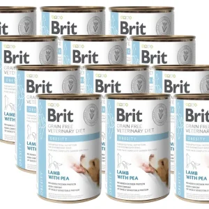 BRIT GF Veterinary Diets Dog Obesity 12x400g Super Cena