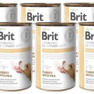 Must-Have BRIT GF Veterinary Diets Dog Hepatic 6x400g - vlhké krmivo pro psy