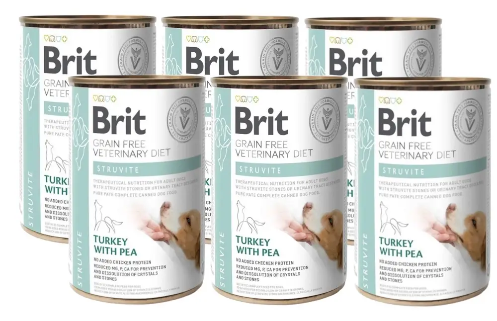 BRIT GF veterinary diets dog Struvite 6x400g Sezónní Sleva