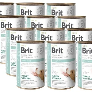 Cenově Výhodný BRIT GF veterinary diets dog Struvite 12x400g