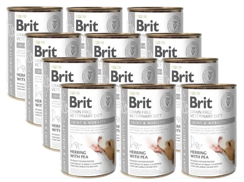 BRIT GF Veterinary Diets Dog Joint &Mobility 12x400g Rychlé Dodání
