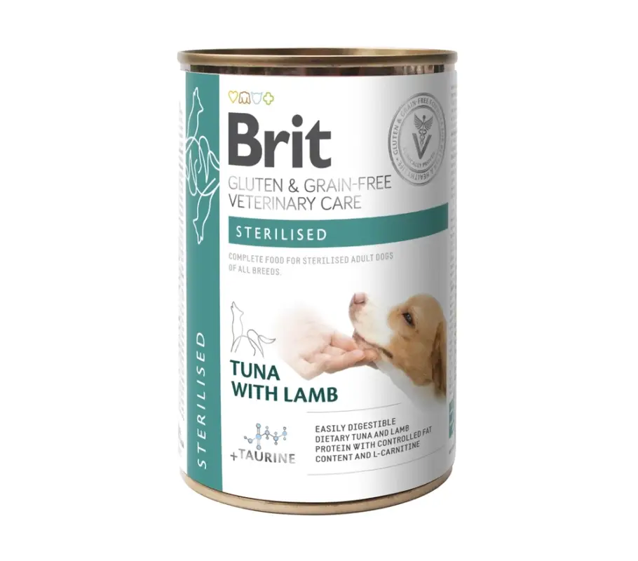 BRIT GF Veterinary Diets Dog Sterilised 400 g – mokré krmivo pro psy Akce