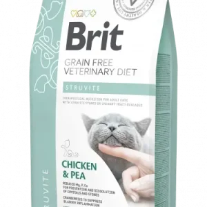 Brit gf veterinární výživa pro kočky Struvite 2 kg Nízká Cena