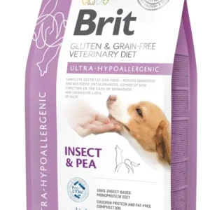 Nejlepší Volba BRIT GF Veterinary Diets Dog Ultra-Hypoallergenic Insect 2 kg