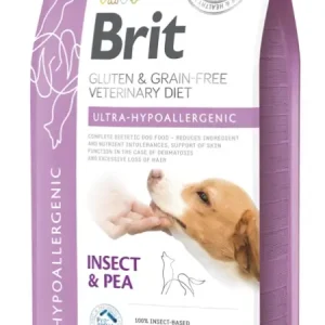BRIT GF Veterinary Diets Dog Ultra-Hypoallergenic Insect 12 kg Ihned K Objednání