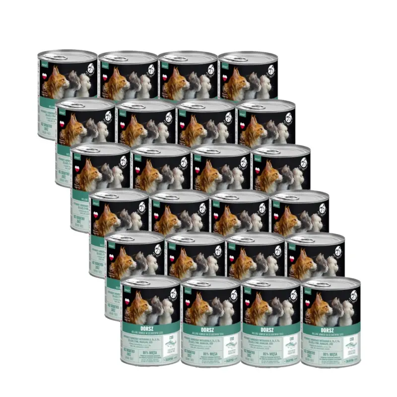 Poslední Šance PetRepublic kousky v omáčce s treskou 24x400g pro kočky