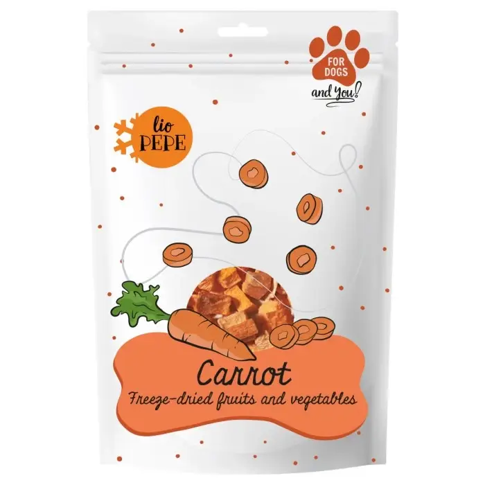Pouze Dnes PAKA ZWIERZAKA - Lio PEPE Carrot (mrkev) 25g