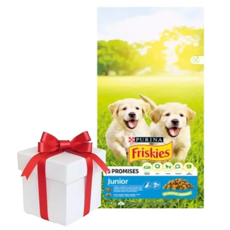 Jen Po Omezenou Doba PURINA Friskies Junior 8kg + Překvapení pro psa