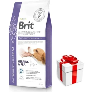 BRIT GF Veterinary Diets pro psy Gastrointestinální dieta s nízkým obsahem tuku 12kg + překvapení pro vašeho psa ZDARMA Must-Have
