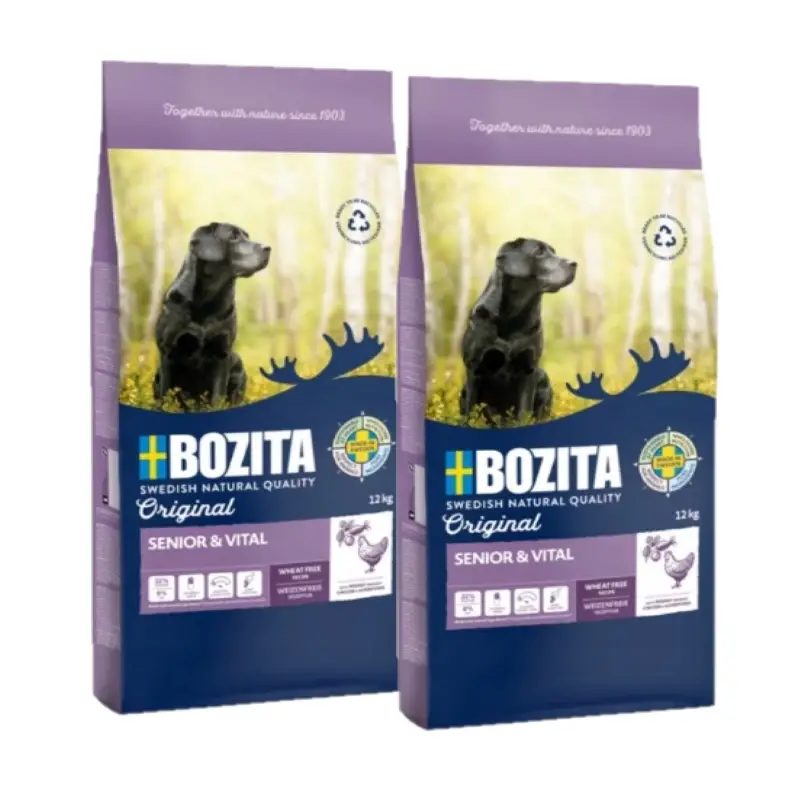 BOZITA Orginal Senior 2x12kg Speciální Cena