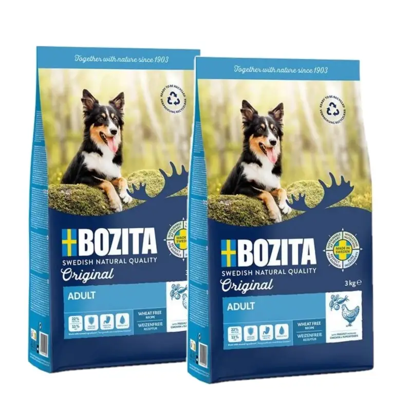 BOZITA Original Adult 2x3kg Must-Have