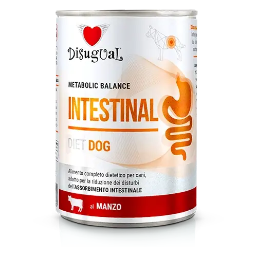 Víkendová Akce Disugual mokré krmivo pro psy Veterinární INTESTINAL Hovězí maso (dospělí) 400 g