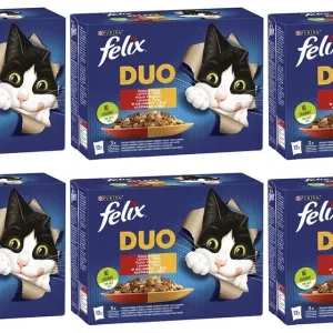 Nejlepší Cena FELIX Duo Venkovské příchutě v želé 72x85g