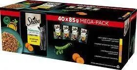 Sheba Nature's Collection Poultry Jelly Flavours - vlhké krmivo pro kočky 40x85g + překvapení pro kočku ZDARMA Finální Výprodej