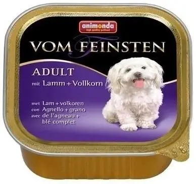 ANIMONDA Dog Vom Feinsten Adult příchuť: jehněčí maso s celými zrny 150 g Originální