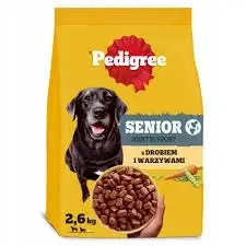 Cenově Výhodný Pedigree Adult Senior s drůbežím masem a zeleninou 2,6 kg