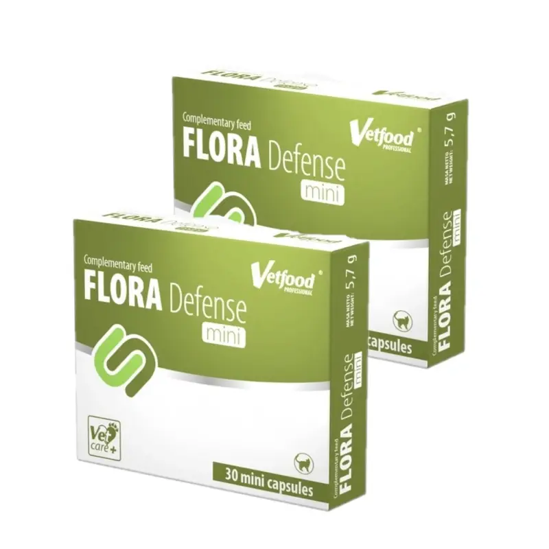 VETFOOD Flora Defense mini 2x30 kapslí Horká Nabídka