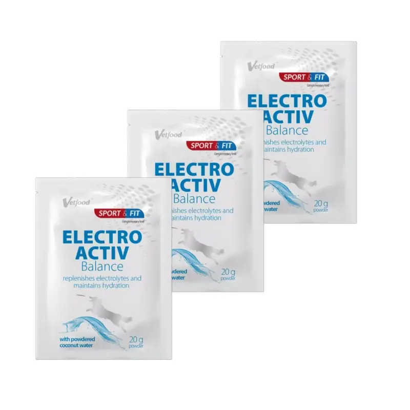 VETFOOD Electroactiv Balance 3x20g Sleva