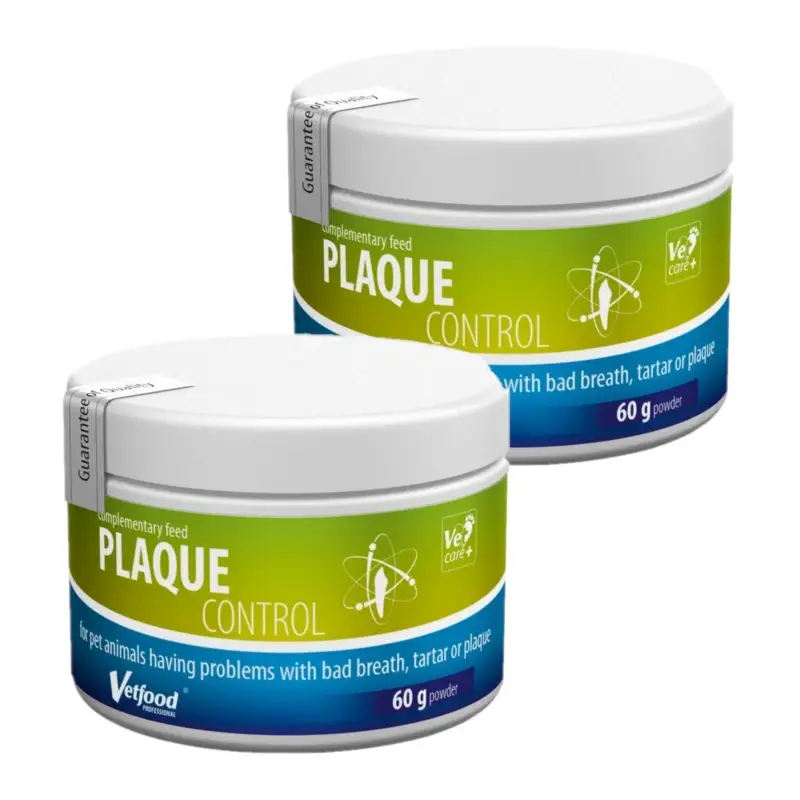 VETFOOD Plaque Control 2x60g Finální Výprodej