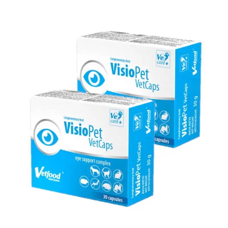Výhodná Nabídka VETFOOD VisioPet VetCaps 2x30 kapslí