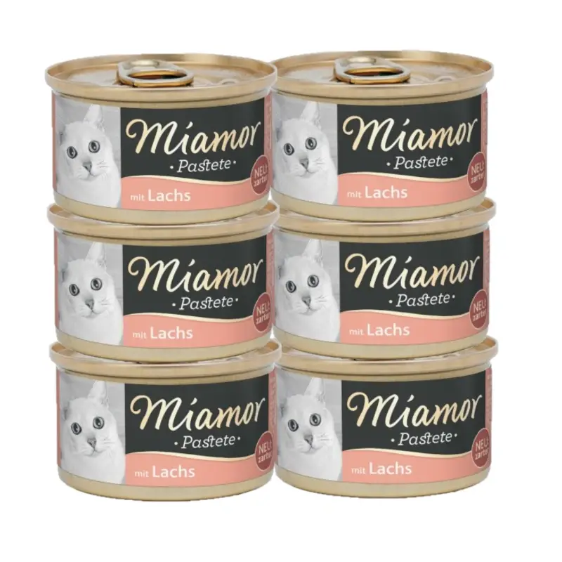 Miamor Pastete losos 6x85g plechovka Poslední Šance