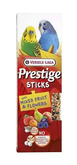 Nejprodávanější VL Prestige Sticks pro andulky Mix Fruit&Flowers 2x30g