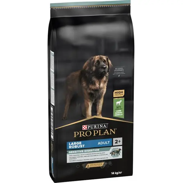 PRO PLAN Dog Adult Large Robust Sensitive Digest Lamb 14kg Optidigest Ověřený