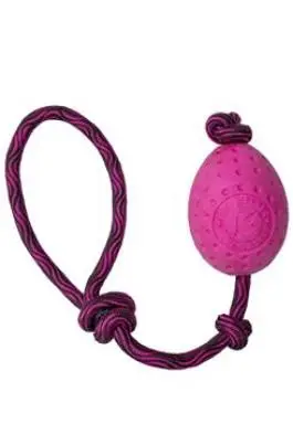 Hračka pes EGG MAXI plov. z TPR růžová Kiwi Nejprodávanější