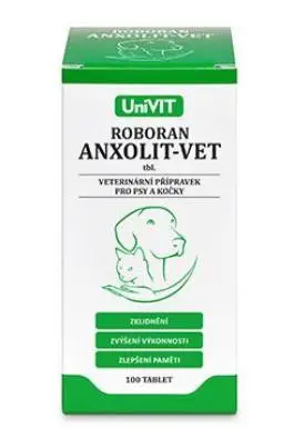 Aktuální Roboran Anxolit VET 100tbl