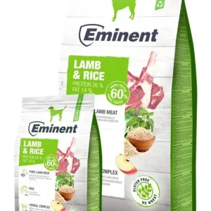 Eminent Dog Lamb Rice 15kg Víkendová Akce