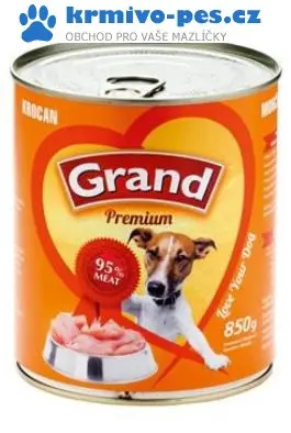 Cenová Bomba GRAND konz. pes krocaní 850g
