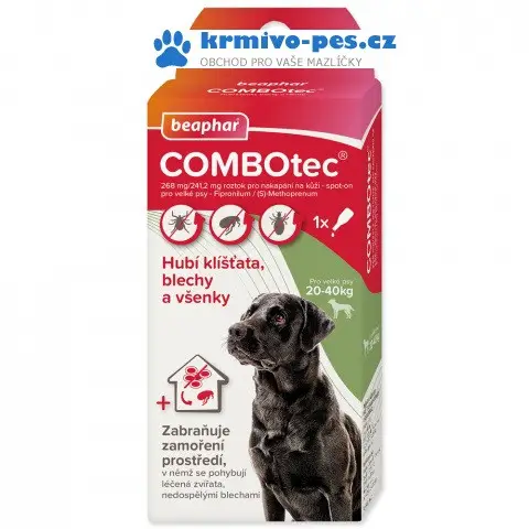 Akce BEAPHAR Spot On COMBOtec pro psy L 20 - 40kg