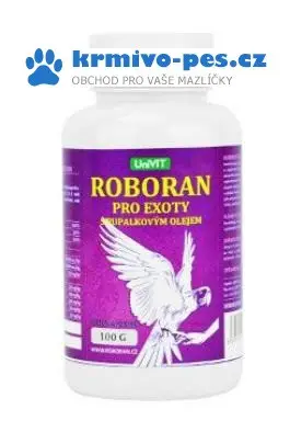 Roboran pro exoty s pupalkovým olejem 100g Expresní Doručení
