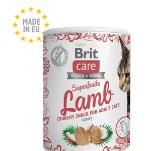 Objednat Nyní Brit Care Cat Snack Superfruits Lamb 100g