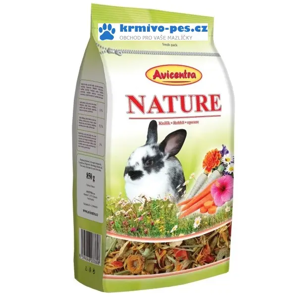 Speciální Cena Avicentra Nature Premium králík 850g
