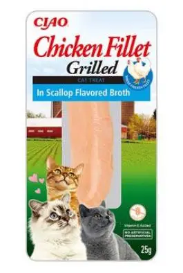 Hit Sezóny Churu Cat Chicken Fillet in Scallop Flavored Broth 25g