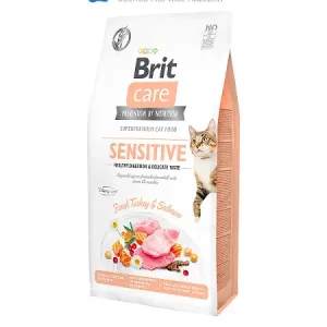 Brit Care Cat GF SENSITIVE HEALTHY DIGESTION AND DELICATE TASTE 400g Odeslání Ihned