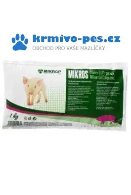 Finální Výprodej MIKROS Minerál Prasata plv 1kg