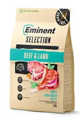 Ihned K Objednání Eminent Selection Dog Puppy Large Breed Beef&Lamb 2kg