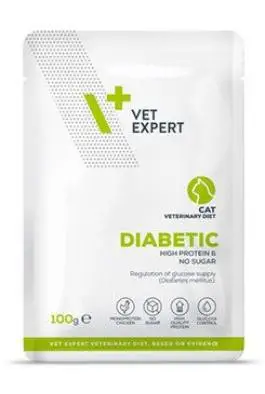 VetExpert VD 4T Diabetic Cat kapsa 100g Oblíbený
