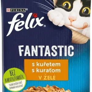 Felix cat kapsička - Fantastic kuře v želé 85 g Nízká Cena