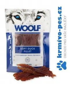 WOOLF pochoutka soft duck fillet 100g Časově Omezené